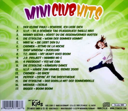 Mini Club Hits [CD]
