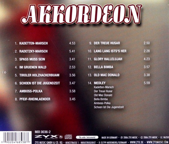 Akkordeon [CD]