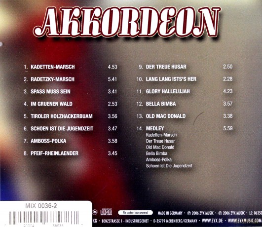 Akkordeon [CD]