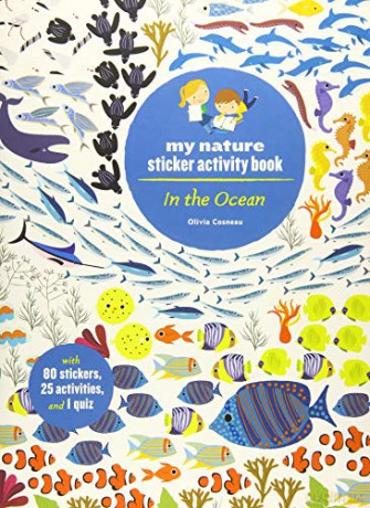 In the Ocean: My Nature Sticker Activity Book: 1 (My Nature Activity Book) - Olivia Cosneau [KSIĄŻKA]