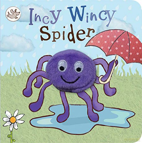 Incy Wincy Spider (Finger Puppet Board Book with Spider puppet for ages 0 and up) [KSIĄŻKA]