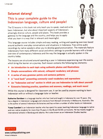 Indonesian for Beginners: Learning Conversational Indonesian (with Free Online Audio) - Katherine Davidsen [KSIĄŻKA]