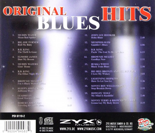 Original Blues Hits [CD]