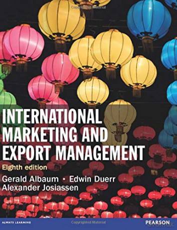 International Marketing and Export Management - Gerald Albaum [KSIĄŻKA]