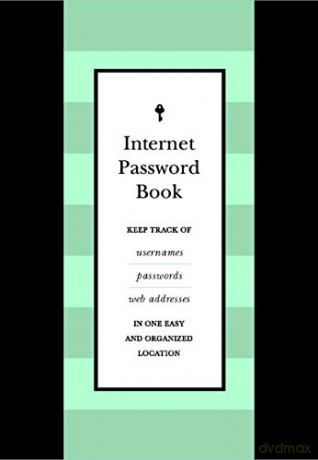 Internet Password Book: Keep Track of Usernames, Passwords, and Web Addresses in One Easy and Organized Location (9) (Creative Keepsakes) [KSIĄŻKA]