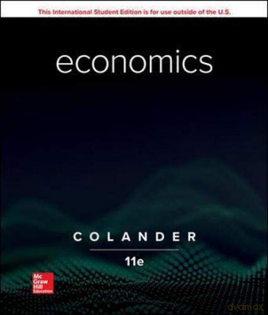 ISE Economics (ISE HED IRWIN ECONOMICS) - David C. Colander [KSIĄŻKA]