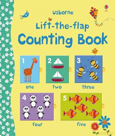 Lift the Flap Counting Book (Usborne Lift-the-Flap-Books): 1 (Preschool Learning) - Felicity Brooks [KSIĄŻKA]