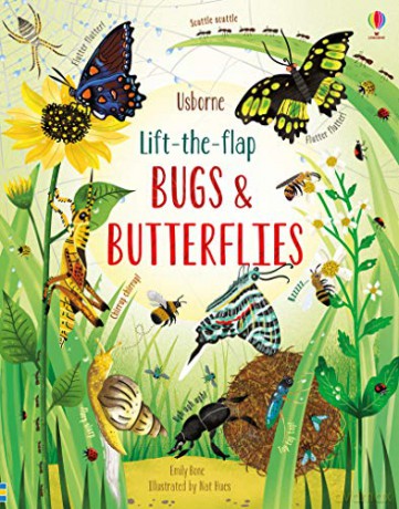 Lift-the-Flap Bugs and Butterflies: 1 - Emily Bone [KSIĄŻKA]
