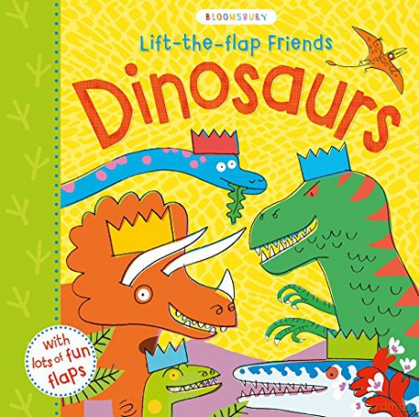 Lift-the-flap Friends Dinosaurs - Peter Allen [KSIĄŻKA]
