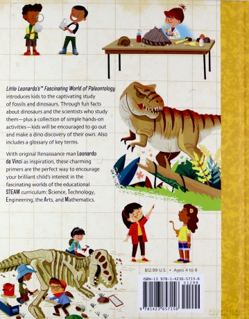 Little Leonardo's Fascinating World of Paleontology [KSIĄŻKA]