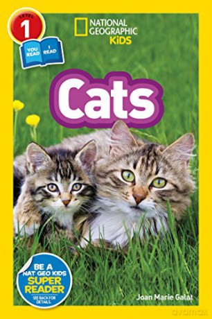 National Geographic Kids Readers: Cats (National Geographic Kids Readers: Level 1) - Joan Marie Galat [KSIĄŻKA]