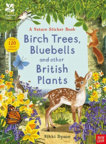 National Trust: Birch Trees, Bluebells and Other British Plants (National Trust Sticker Spotter Books) - Nikki Dyson [KSIĄŻKA]
