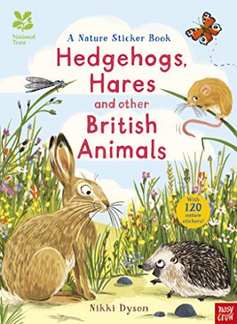 National Trust: Hedgehogs, Hares and Other British Animals (National Trust Sticker Spotter Books) - Nikki Dyson [KSIĄŻKA]