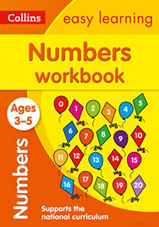 Numbers Workbook Ages 3-5: Prepare for Preschool with easy home learning (Collins Easy Learning Preschool) [KSIĄŻKA]