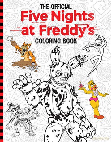 Official Five Nights at Freddy's Coloring Book - Scott Cawthon [KSIĄŻKA]