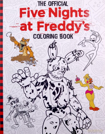 Official Five Nights at Freddy's Coloring Book - Scott Cawthon [KSIĄŻKA]