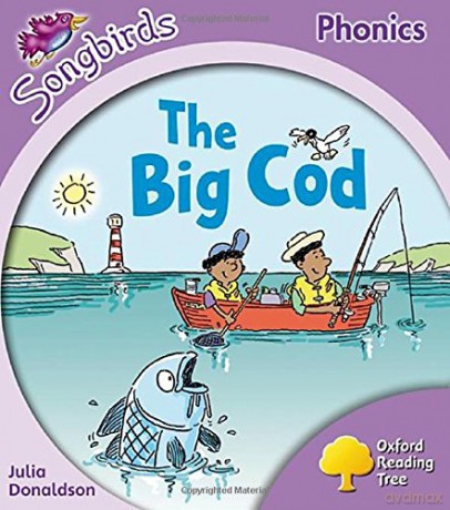 Oxford Reading Tree: Level 1+: More Songbirds Phonics: The Big Cod - Julia Donaldson [KSIĄŻKA]