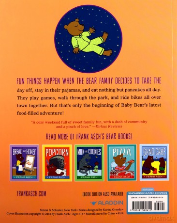 Pancakes in Pajamas (Frank Asch Bear Book) - Frank Asch [KSIĄŻKA]