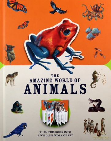 Paperscapes: The Amazing World of Animals - Moira Butterfield [KSIĄŻKA]