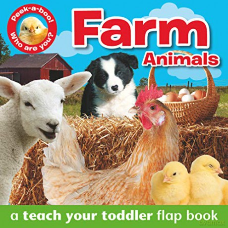 Peek-A-Boo Book: Farm (Peekaboo Books) - Nina Filipek [KSIĄŻKA]