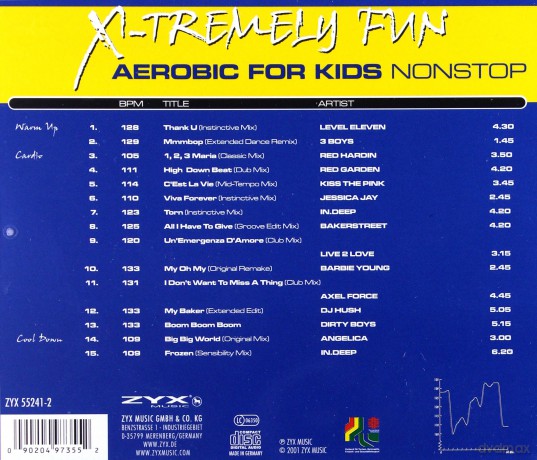 X-Tremely Fun - Aerobic For Kids [CD]