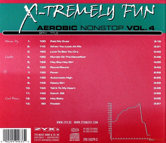 X-Tremely Fun - Aerobic Vol. 4 [CD]