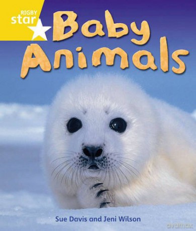 Rigby Star Guided Quest Year 1 Yellow Level: Baby Animals Reader Single (STARQUEST) - Jeni Wilson [KSIĄŻKA]
