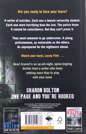 S J Bolton: Dead Scared, Sacrifice. 2 book set. [KSIĄŻKA]