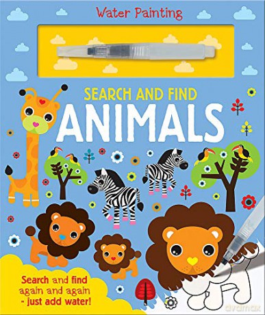 Search and Find Animals (Water Painting Search and Find) - Imagine That [KSIĄŻKA]