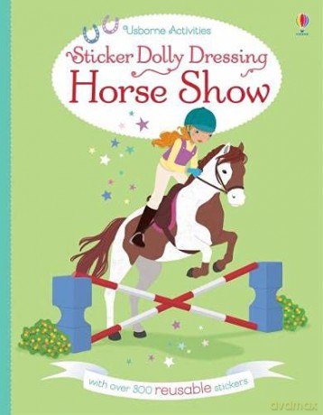 Sticker Dolly Dressing Horse Show: 1 - Lucy Bowman [KSIĄŻKA]