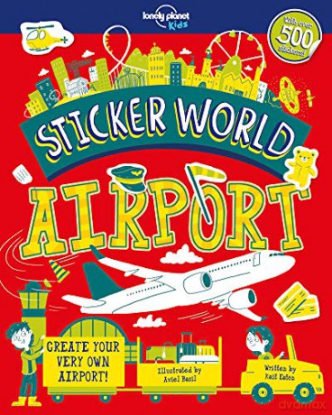 Sticker World - Airport (Lonely Planet Kids) [KSIĄŻKA]