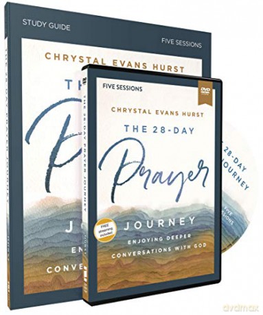 The 28-Day Prayer Journey Study Guide with DVD: Enjoying Deeper Conversations with God - Chrystal Evans Hurst [KSIĄŻKA]
