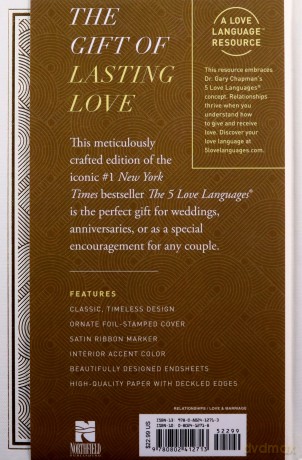 The 5 Love Languages Hardcover Special Edition: The Secret to Love That Lasts - Gary Chapman [KSIĄŻKA]
