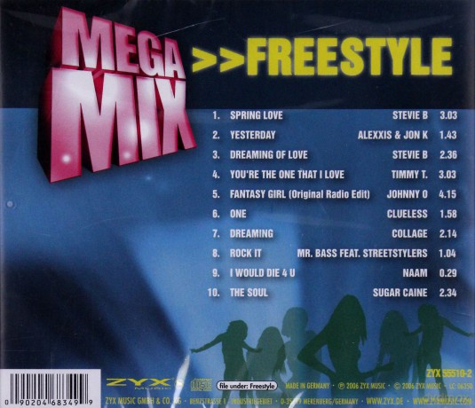 Freestyle Mega Mix [CD]