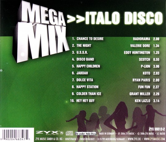Italo Disco Mega Mix [CD]