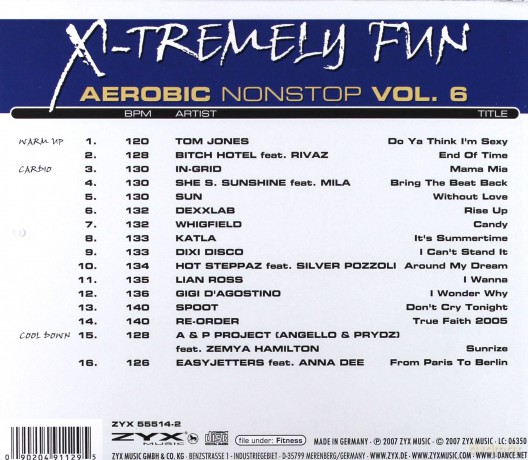 X-Tremely Fun - Aerobic Vol. 6 [CD]