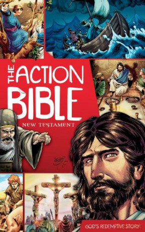 The Action Bible New Testament: God's Redemptive Story (Picture Bible) - Sergio Cariello [KSIĄŻKA]