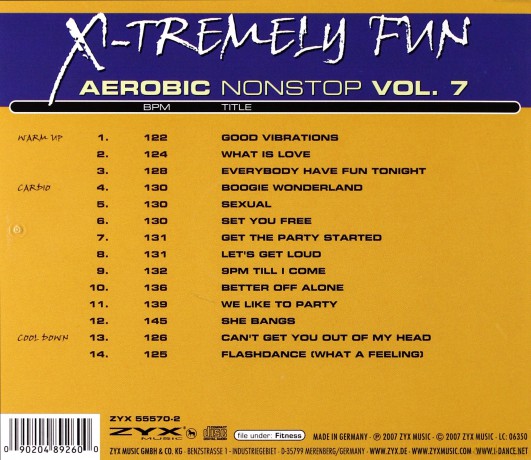 X-Tremely Fun - Aerobic Vol. 7 [CD]