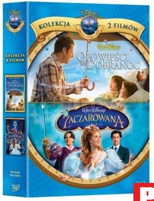 Opowieści na dobranoc / Zaczarowana (Disney) Pakiet [2DVD]
