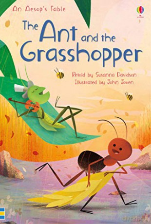 The Ant and the Grasshopper (First Reading Level 3): 1 - Susanna Davidson [KSIĄŻKA]