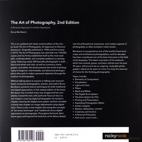 The Art of Photography, 2nd Edition: A Personal Approach to Artistic Expression - Bruce Barnbaum [KSIĄŻKA]
