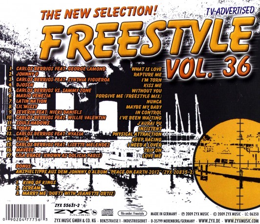 Freestyle Vol. 36 [CD]