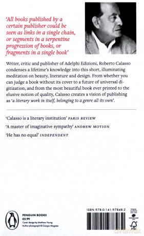 The Art of the Publisher - Roberto Calasso [KSIĄŻKA]