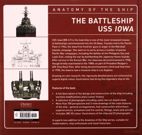 The Battleship USS Iowa (Anatomy of The Ship) - Stefan Draminski [KSIĄŻKA]