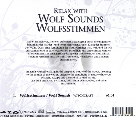 Relax With Wolf Sounds - Wolfs [CD]