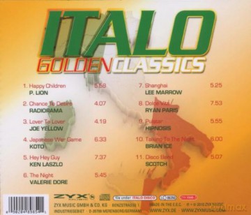 Italo Golden Classics [CD]