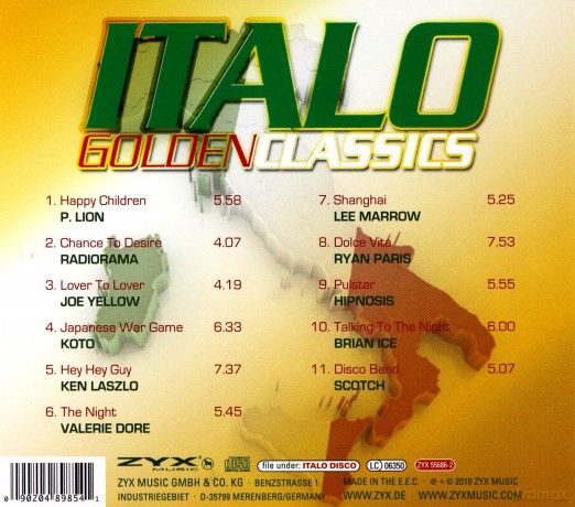 Italo Golden Classics [CD]