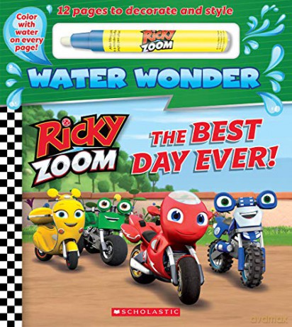 The Best Day Ever! (a Ricky Zoom Water Wonder Storybook) [KSIĄŻKA]