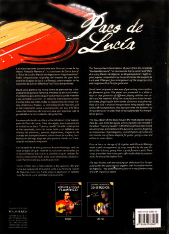 The Best Of Paco De Lucia (Guitar Tab) - Paco De Lucia [KSIĄŻKA]