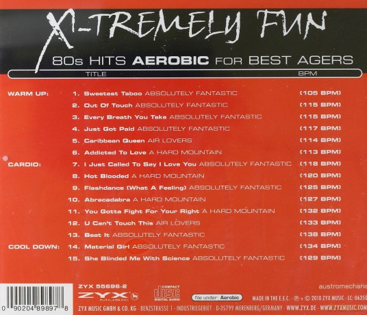 X-Tremely Fun - Best Agers 80s [CD]
